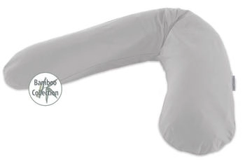 Theraline Das Original Stillkissen Bamboo-Collection grau