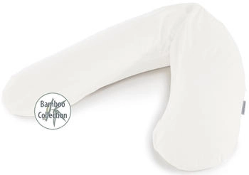 Theraline Das Original Stillkissen Bambus-Kollektion - wolkenweiß