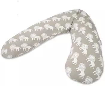 Theraline Stillkissen Das Original Polyesterhohlfaser-Füllung Wüstenkönig Taupe (514018802)