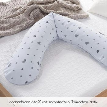 Theraline Ersatzbezug für Stillkissen Das Original 190 cm Sweetheart