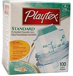 Playtex Baby Einwegbeutel 120/118 ml (100 Stück)