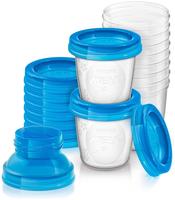 Philips SCF618/10, Philips Avent SCF618/10 10 cups for Breast milk storage - 180 ml