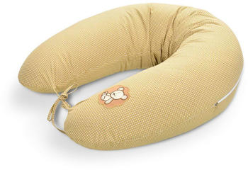 Sei Design Stillkissen Set (170 x 30) EPS-Mikroperlen + Bezug sand bärchen pünktchen
