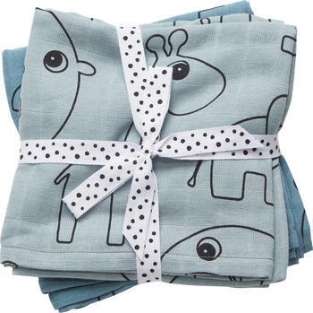 Done by Deer Swaddle 2-Pack contoure blue