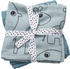Done by Deer Swaddle 2-Pack contoure blue