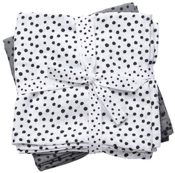 Done by Deer Swaddle 2-Pack happy dots grey