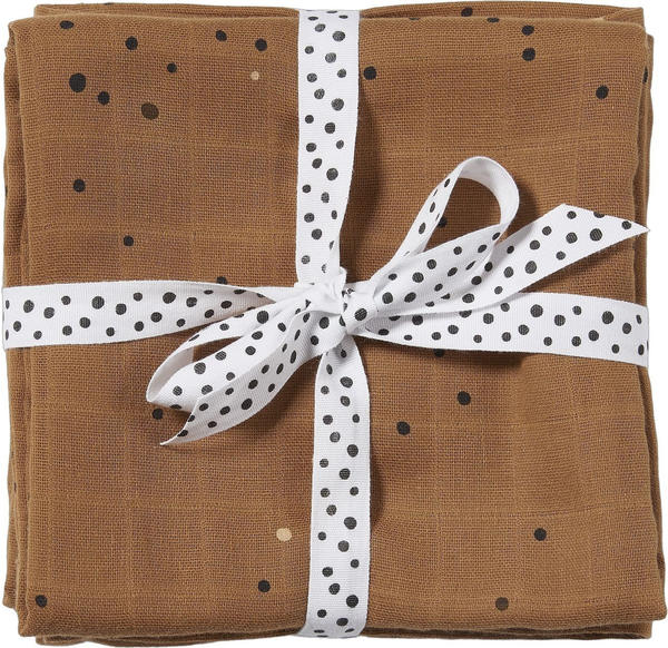 Done by Deer Swaddle 2-Pack dreamy dots mustard