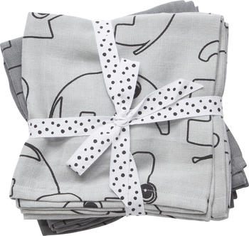 Done by Deer Swaddle 2-Pack contoure grey