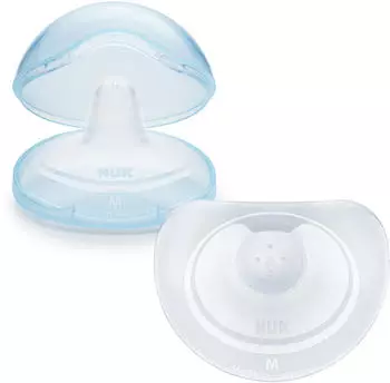 NUK Brusthütchen mit Schutzdose 2er Pack Gr. M NUK Brusthütchen mit Schutzdose 2er Pack Gr. M