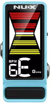 nu-X Flow Tune MKII Pedal-Tuner Blau (NTU-3)