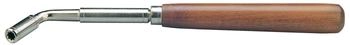 K & M Stimmhammer vernickelt mit Holzgriff (16600-000-01)