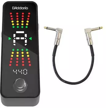 D'Addario PW-CT-23 Pedal Tuner Plus mit Patchkabel