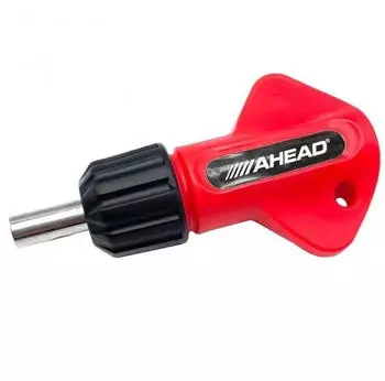Ahead Robo Drumkey mit 4-fachem Zahnradantrieb rot