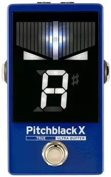 Korg Pitchblack X Chromatisches Pedal-Stimmgerät Blau