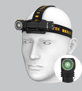 Armytek Wizard C2 WG White LED Stirnlampe akkubetrieben 1100 lm 13 h F09201C