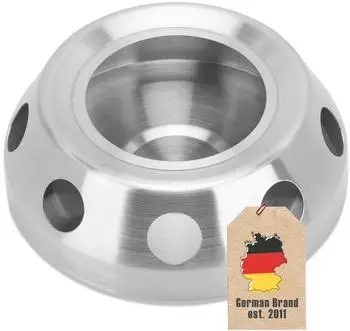 Intirilife Tee-Stövchen Edelstahl, silber (IL-100190)