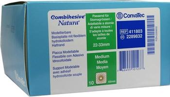 ConvaTec Combihesive Natura Basisplatte Modelierbar 45/22 - 33 mm (10 Stk.)