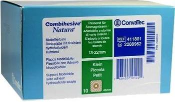 ConvaTec Combihesive Natura Basisplatte Modelierbar 45/13 - 22 mm (10 Stk.)