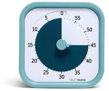 Time Timer Home MOD Visueller Timer 60min Lake Day Blue (TTM9-HLB-W)