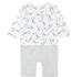 Staccato Strampler+Shirt white gemustert (230074619-100)