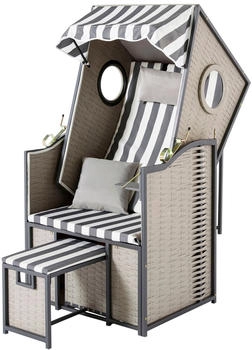 My Flair Bulli 1-Sitzer grau gestreift (88537209)