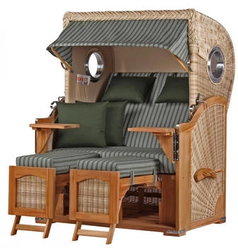 Mr. Deko Düne Teak Bullauge PE shell Dessin 504 (1404)