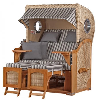Mr. Deko Düne Teak Bullauge PE shell Dessin 545 (1424)