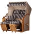 bene living Schleswig Pinie Zweisitzer PE mokka (BL-0236)
