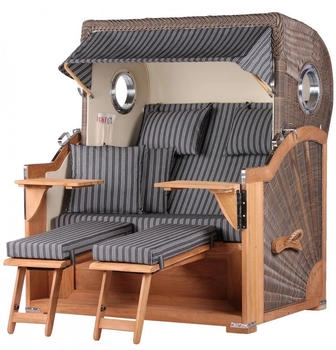 Mr. Deko Baltikum Teak Bullauge PE grey Dessin 500 (1700)