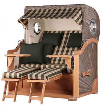 Mr. Deko Baltikum Teak Bullauge PE grey Dessin 506 (1706)