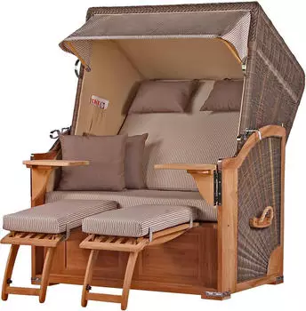 Mr. Deko Seeblick Teak PE grey Dessin 510 (1209)