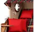 bene living Ammersee Strandkorb 2-Sitzer Teak PE Shell Volllieger (Modell 529)