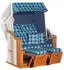 SunnySmart Strandkorb Rustikal 125 x 160 x 90 cm