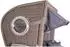 Mr. Deko Strandkorb Düne Bullauge Mahagoni Washed Grey PE Koboo Grey Dessin 582