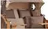 Mr. Deko Düne Grande XL Teak Bullauge PE grey Dessin 510 (MD02007)