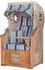 bene living Ammersee 1-Sitzer Volllieger, Teak, PE Shell (Modell 580)