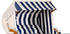 SunnySmart Rustikal 250 XL Plus Dessin 1169 blue-white, Geflecht weiß