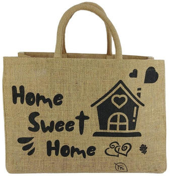 Domelo Korbtasche Shopping bag home sweet home