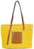 styleBREAKER Korbtasche yellow
