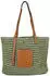 styleBREAKER Korbtasche Oliv