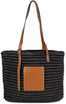 styleBREAKER Korbtasche black