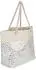 styleBREAKER metallic Leoparden Print beige silver
