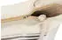 styleBREAKER metallic Streifen beige silver
