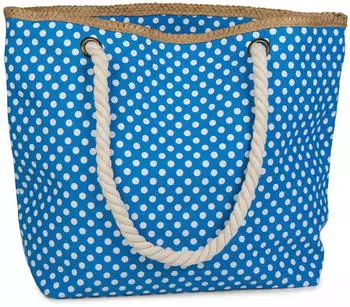 styleBREAKER Punkte blue white
