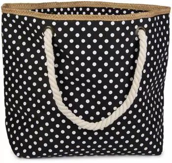 styleBREAKER Punkte black white