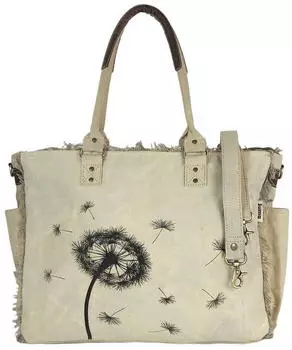 Sunsa Nachhaltige Strandtasche/Weekender Vintage Schultertasche/ Sporttasche Geschenkideen für Frauen enthält recyceltes Material
