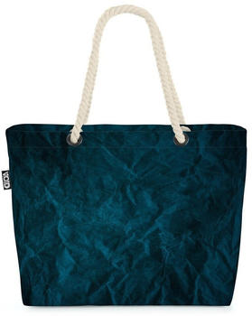VOID Dark Color Beach Bag Oberfläche dark Wald gemustert