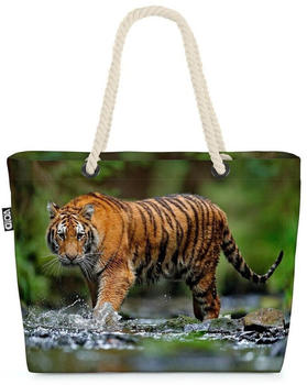 VOID Sibirischer Tiger Beach Bag Tiger Katze Raubkatze Urwald Dschungel Safari