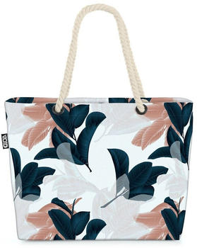 VOID Abstrakte Palmen Beach Bag Palmen Blätter Kunst Design Blumen floral grafisch