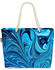 VOID Abstraktes Wasser Meer Beach Bag Kunst blue Design Sommer maritim Ozean